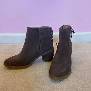 Ugg Boots Wedge Heel Fall Ugg Boots Brown Suede